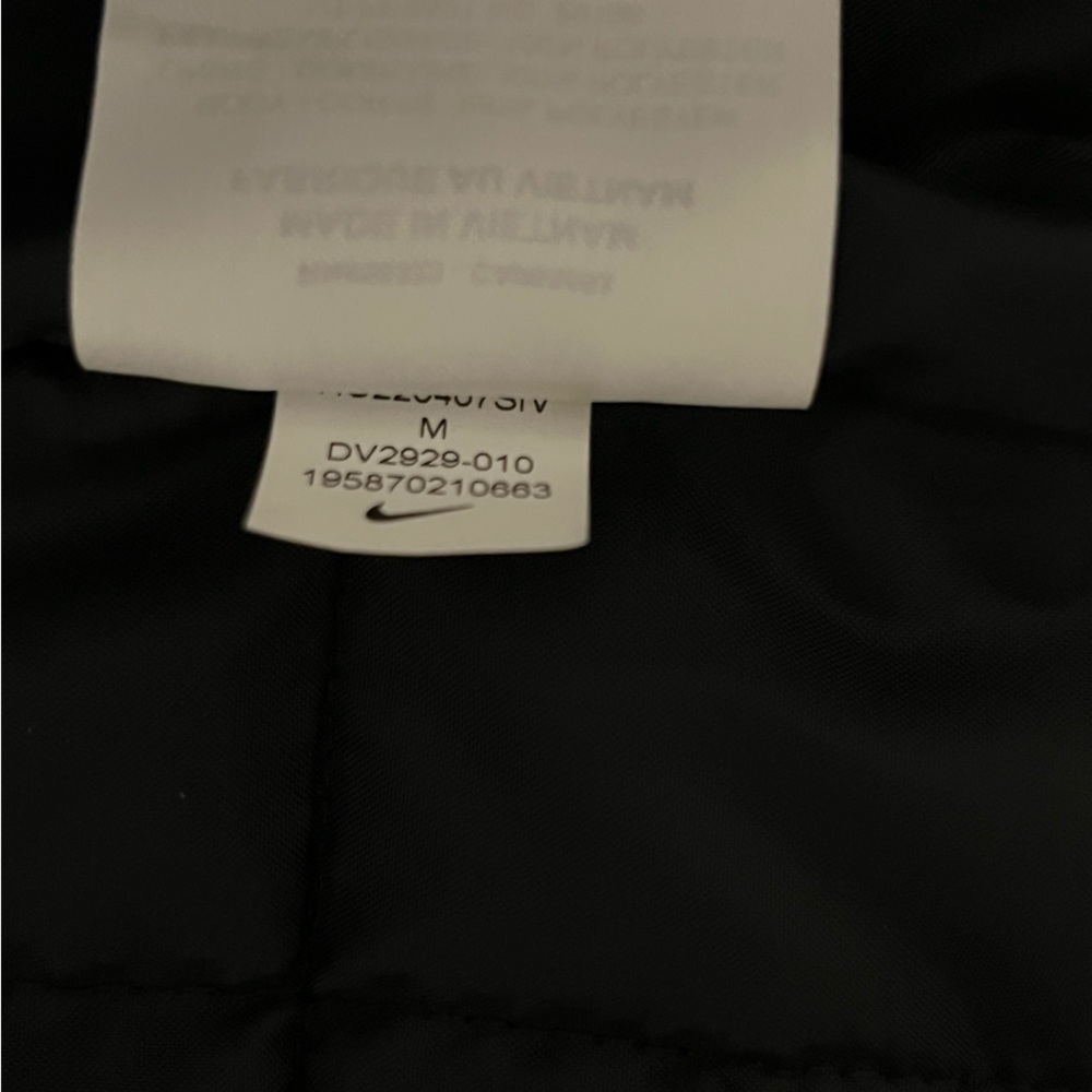 Nike Sportswear Full Zip Vest Gilet NFS Men's DV2929-010 Black Size Medium NWT - Picture 4 of 5